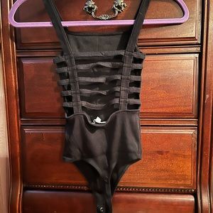 Pre loved black bodysuit